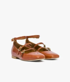 Best BABIES BARBARRA COGNAC Femme Ballerines