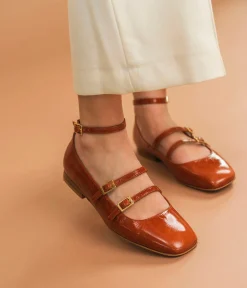 Best BABIES BARBARRA COGNAC Femme Ballerines