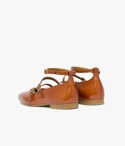 Best BABIES BARBARRA COGNAC Femme Ballerines