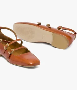 Best BABIES BARBARRA COGNAC Femme Ballerines
