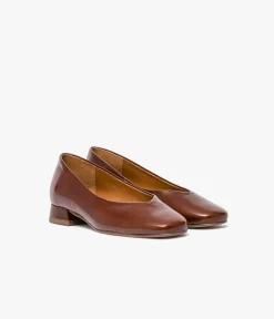 New BALLERINE BELLA COGNAC Femme Ballerines