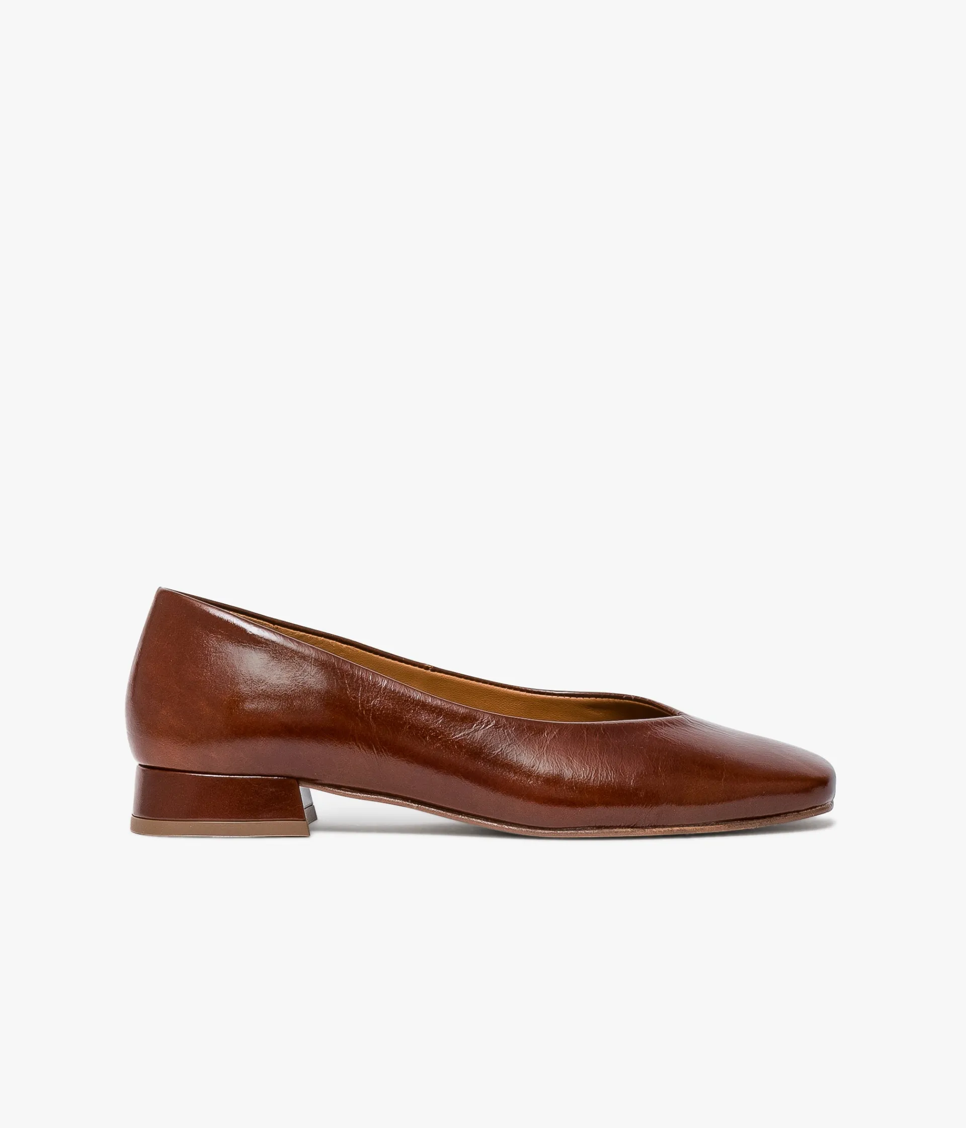 New BALLERINE BELLA COGNAC Femme Ballerines