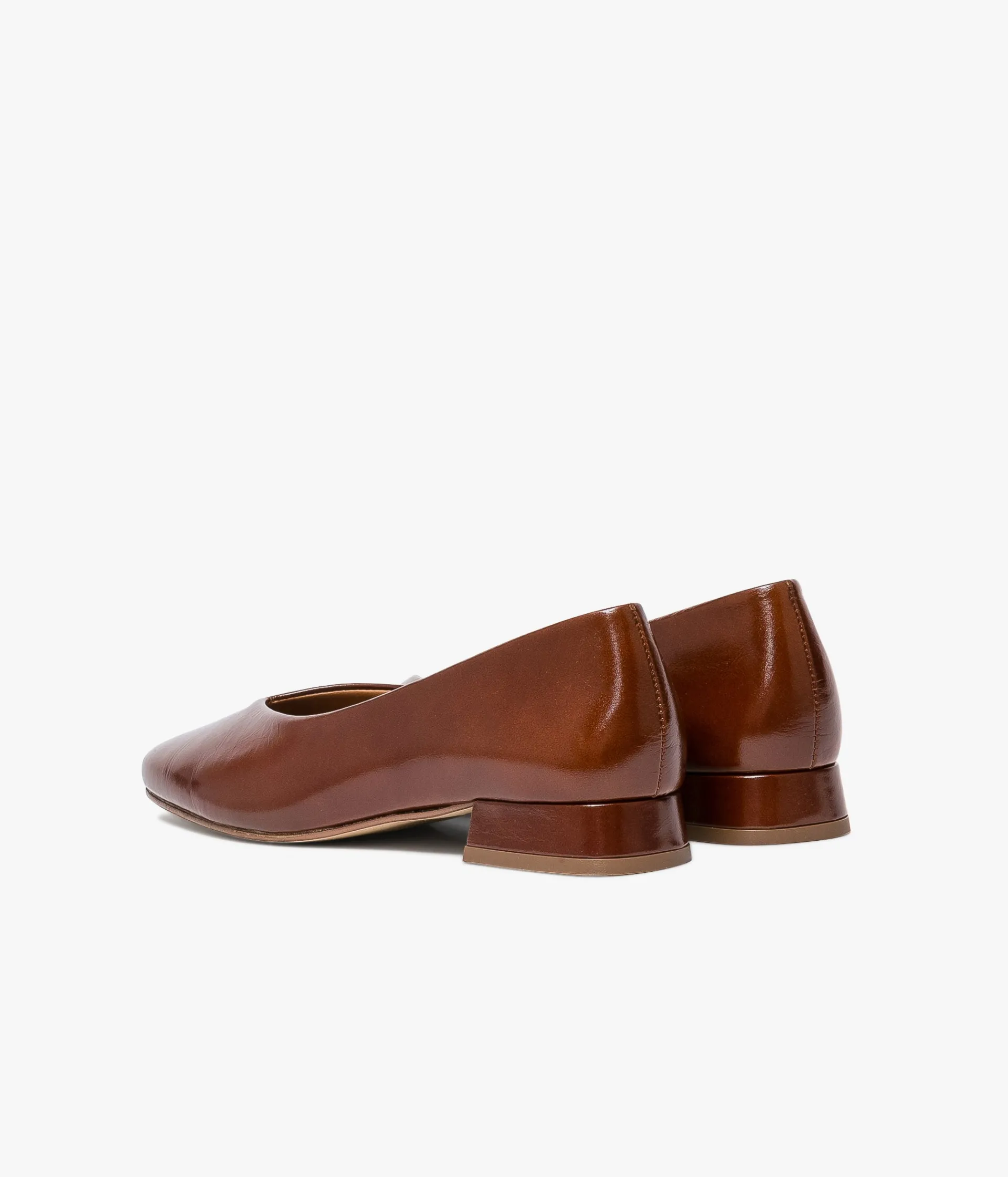 New BALLERINE BELLA COGNAC Femme Ballerines