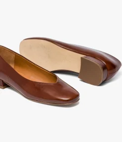 New BALLERINE BELLA COGNAC Femme Ballerines