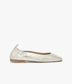 Discount BALLERINE BIKINI PLATINE Femme Ballerines