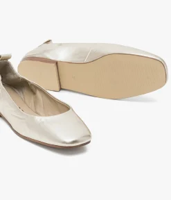 Discount BALLERINE BIKINI PLATINE Femme Ballerines