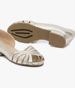 Sale BALLERINE SOLINE PLATINE Femme Slingbacks|Ballerines