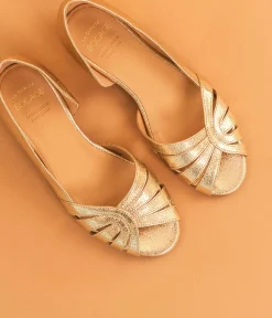 Sale BALLERINE SOLINE PLATINE Femme Slingbacks|Ballerines