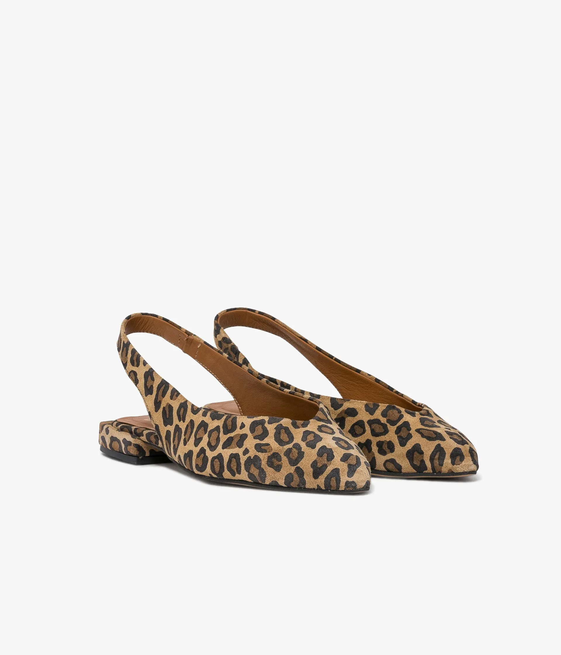 Hot BALLERINE SWING LEOPARD Femme Slingbacks|Ballerines