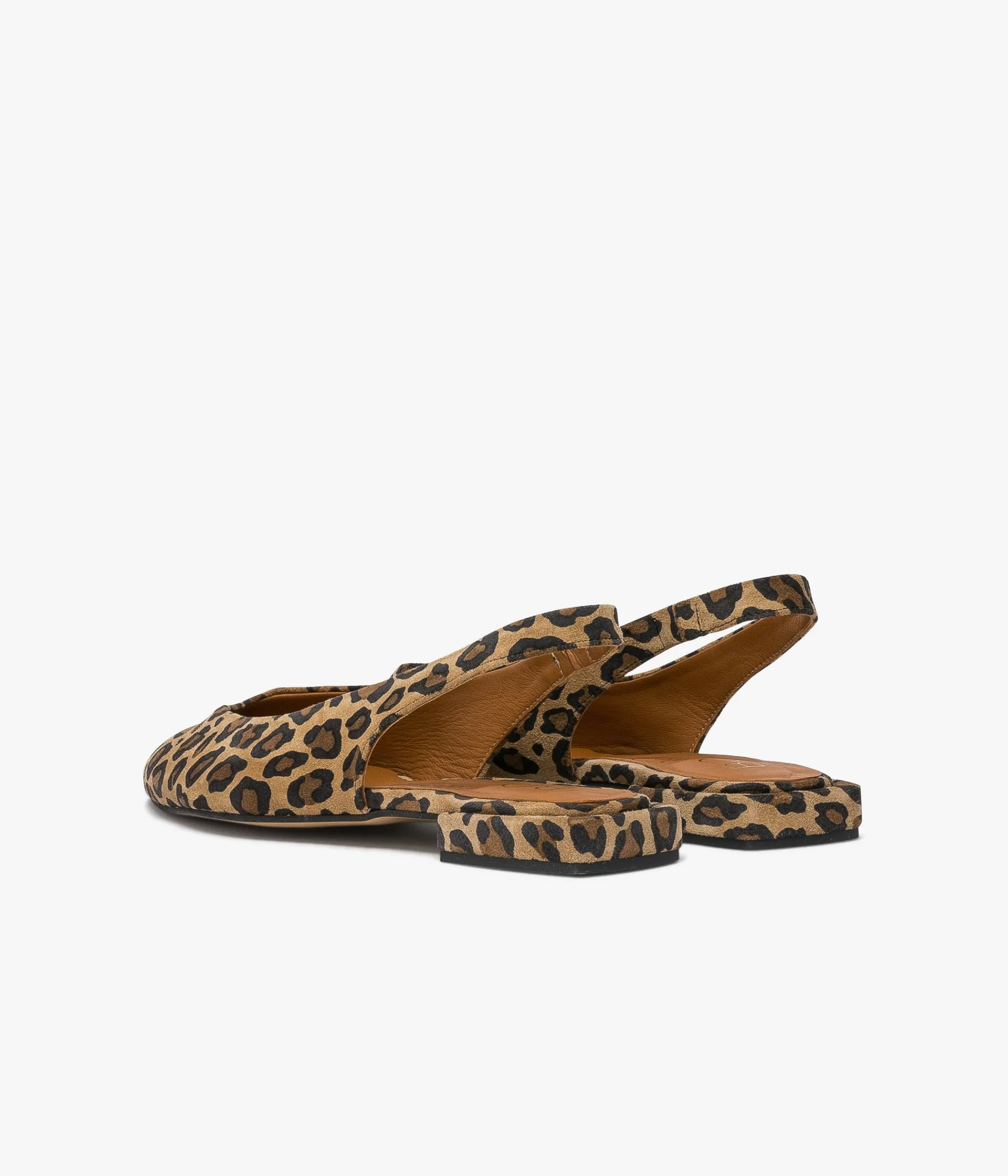 Hot BALLERINE SWING LEOPARD Femme Slingbacks|Ballerines