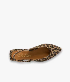 Hot BALLERINE SWING LEOPARD Femme Slingbacks|Ballerines