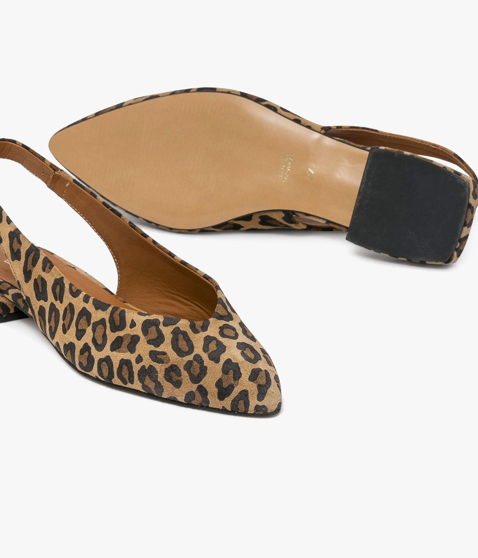 Hot BALLERINE SWING LEOPARD Femme Slingbacks|Ballerines