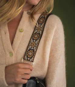 New BANDOULIERE DE SAC ZINNIA Femme Bandoulières Amovibles