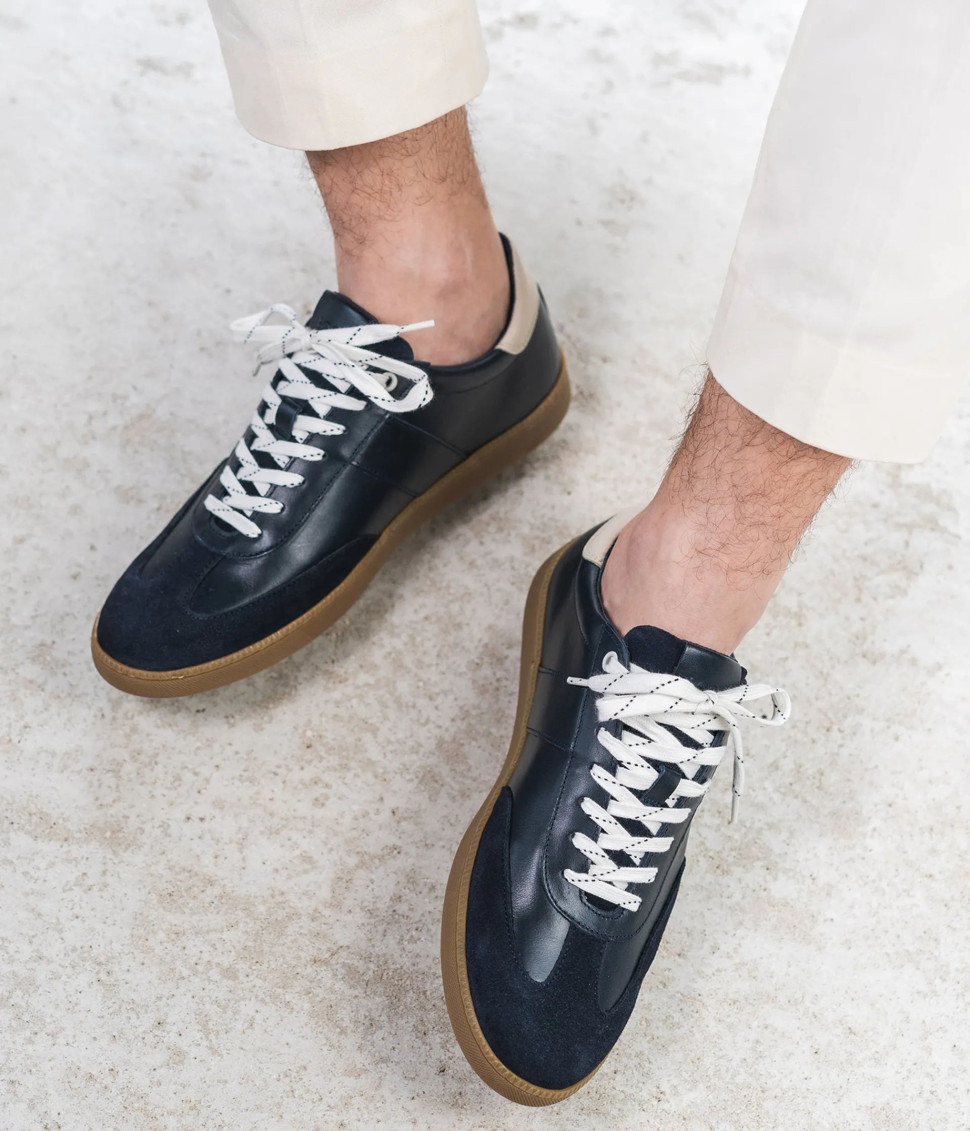 BASKET ARTHUR MARINE Homme Baskets