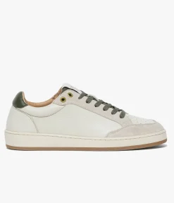 BASKET KASPER BLANC CASSE Homme Baskets