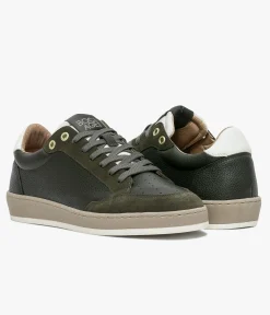 New BASKET KASPER KAKI Homme Baskets