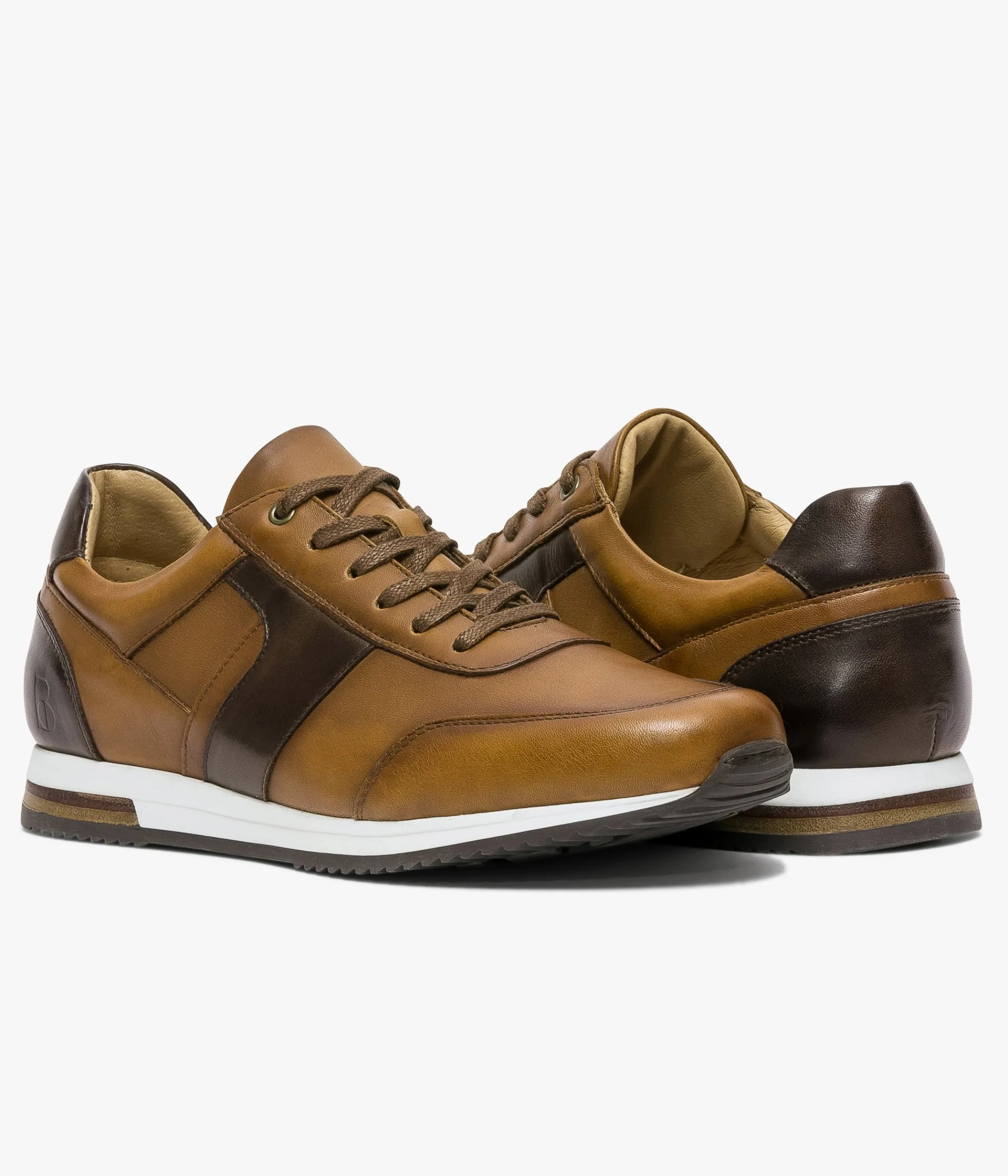 Best BASKET LETA COGNAC Homme Baskets