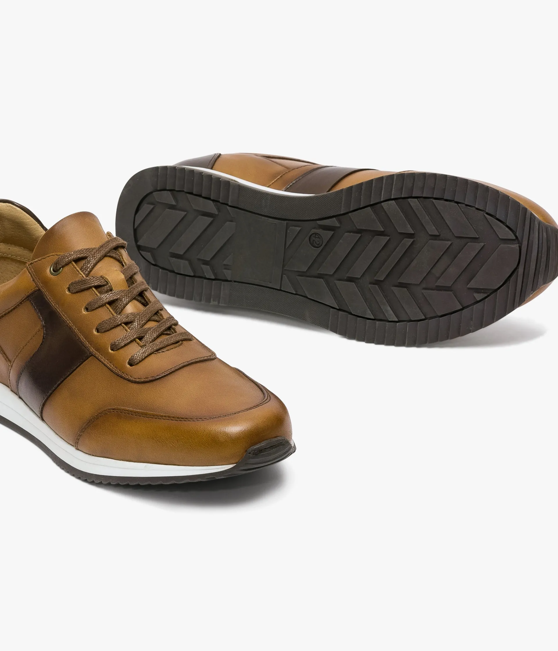 Best BASKET LETA COGNAC Homme Baskets