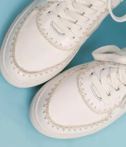 Hot BASKET LILAS Femme Baskets