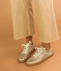 Outlet BASKET LIZZY PLATINE Femme Baskets