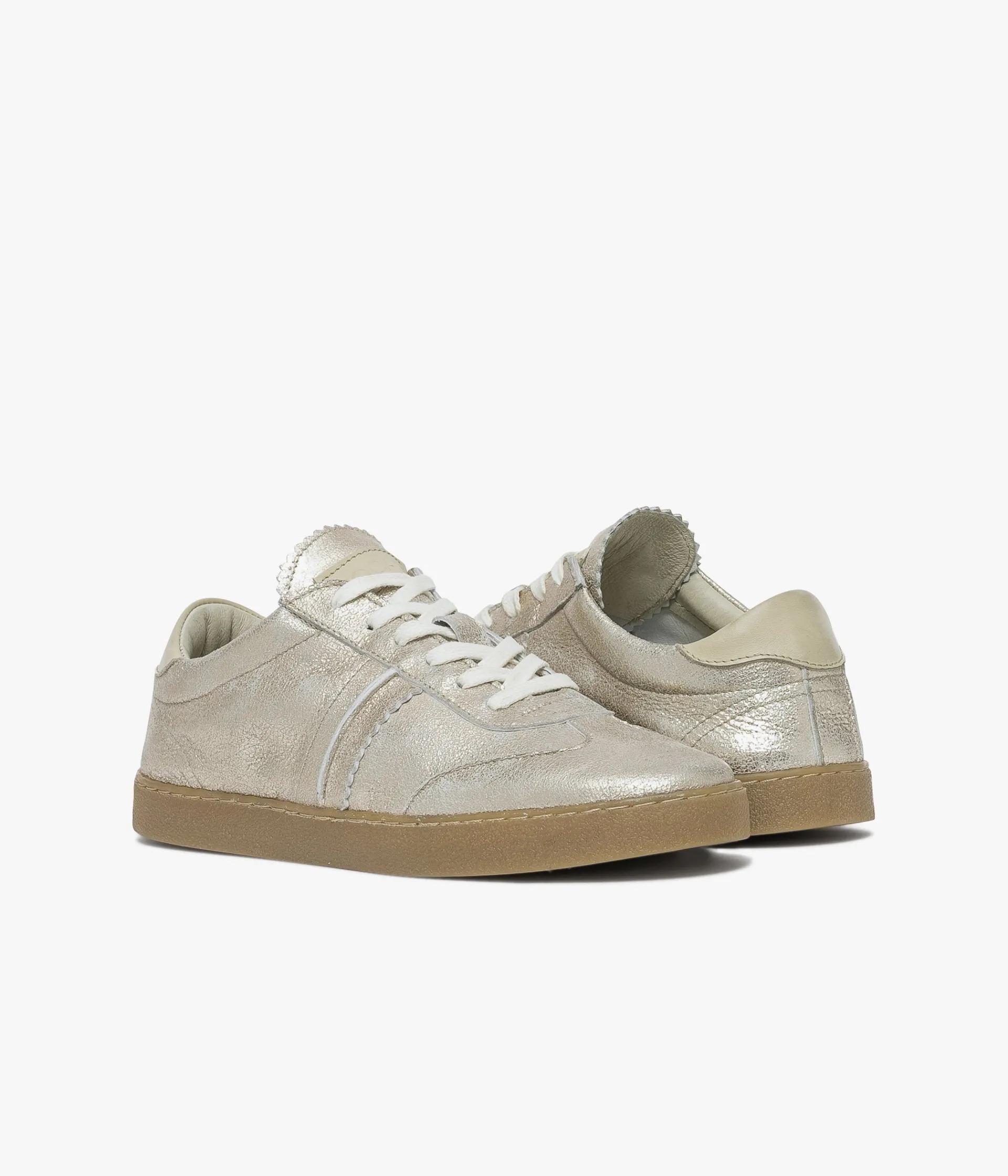 Outlet BASKET LIZZY PLATINE Femme Baskets