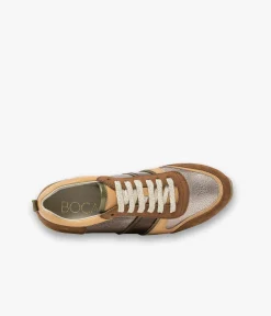 Best BASKET LORIAN COGNAC Femme Baskets