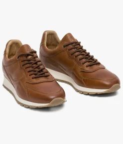 Clearance BASKET LUCAS COGNAC Homme Baskets