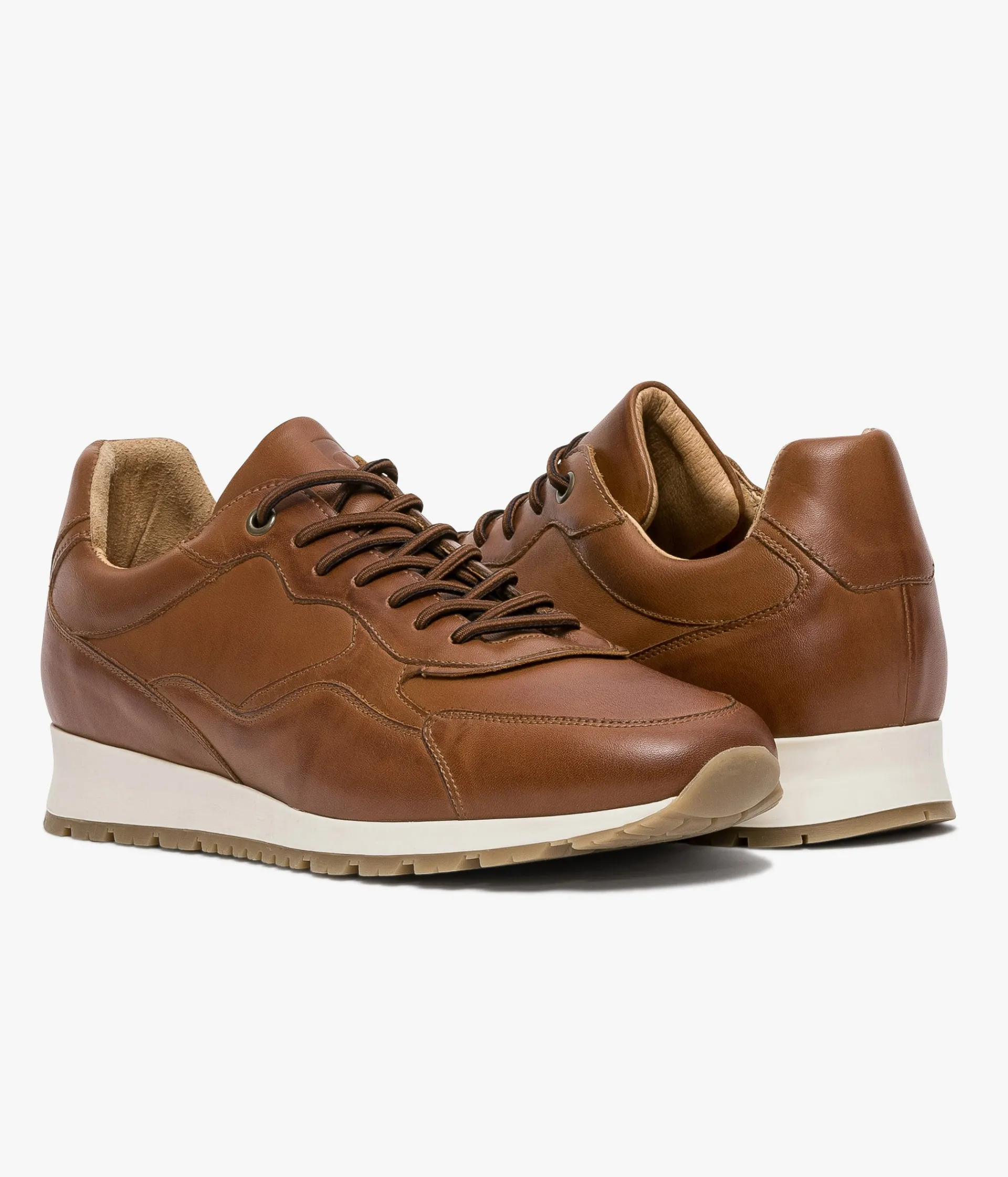 Clearance BASKET LUCAS COGNAC Homme Baskets