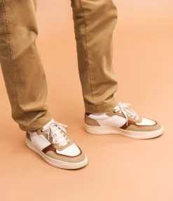 Best BASKET MAEL COGNAC Homme Baskets