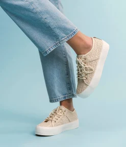 Sale BASKET NELLORE ECRU Femme Baskets