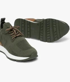 BASKET VIGO KAKI Homme Baskets