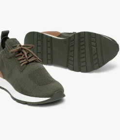 BASKET VIGO KAKI Homme Baskets