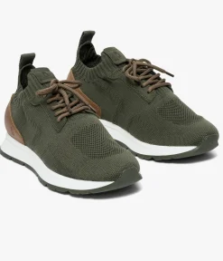 BASKET VIGO KAKI Homme Baskets