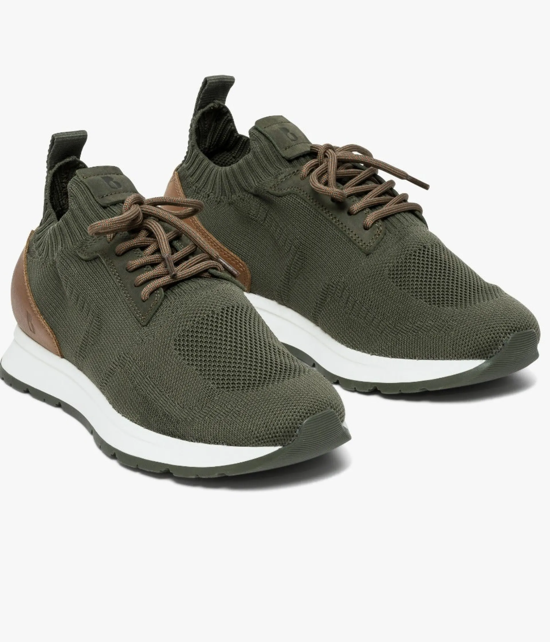 BASKET VIGO KAKI Homme Baskets