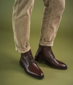 BOOTS ACHILLE COGNAC Homme Boots