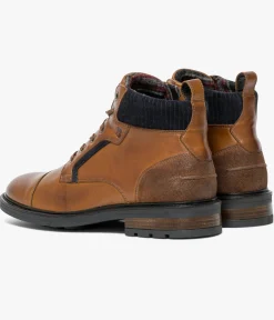 BOOTS BENJAMIN COGNAC Homme Boots