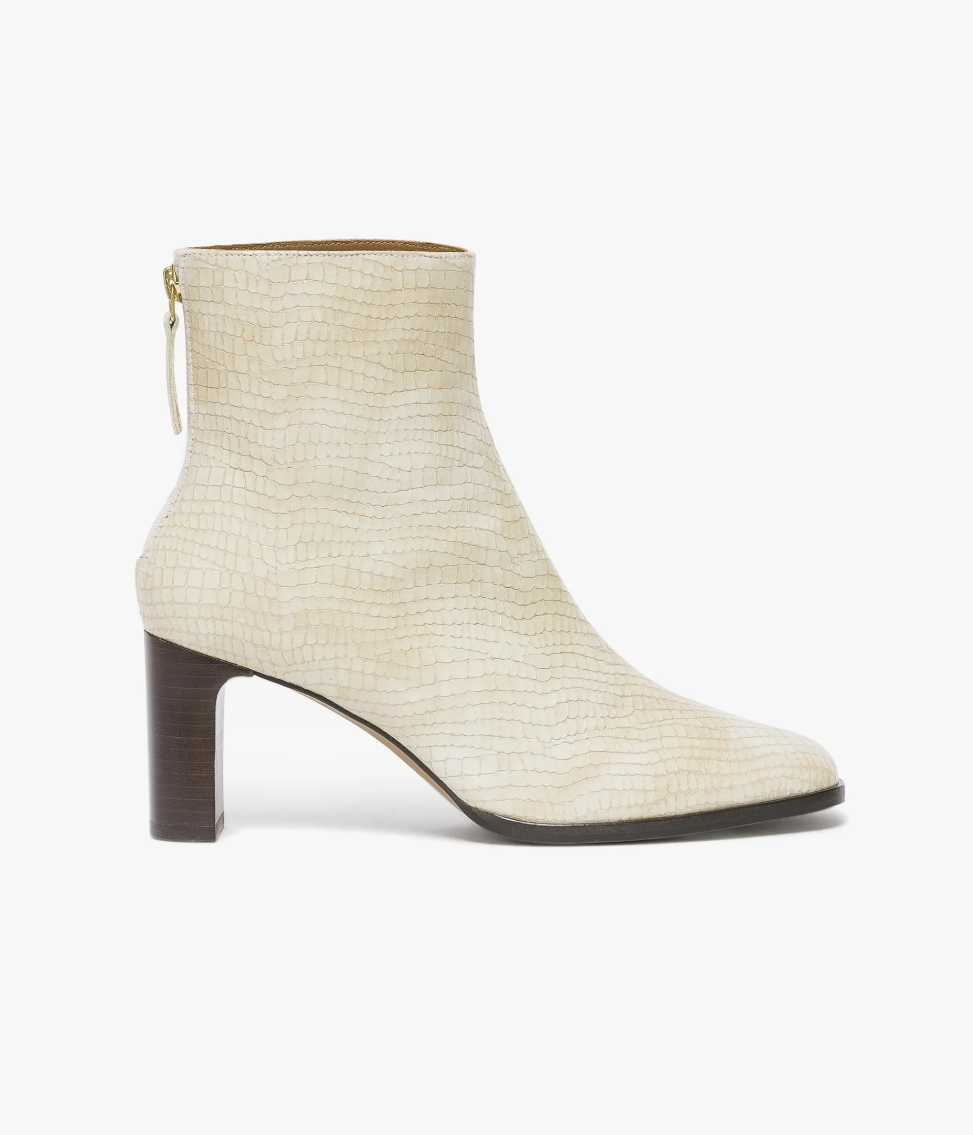 Clearance BOOTS ELAURA BLANC Femme Boots & Bottines