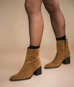 Sale BOOTS ELLA COGNAC Femme Boots & Bottines