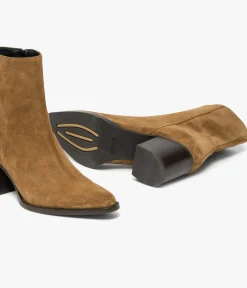 Sale BOOTS ELLA COGNAC Femme Boots & Bottines
