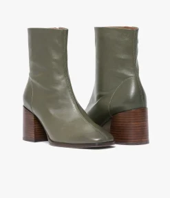 New BOOTS ELMA KAKI Femme Boots & Bottines