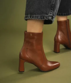 Outlet BOOTS ETOILE COGNAC Femme Boots & Bottines