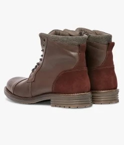 Discount BOOTS GABIN MARRON Homme Boots