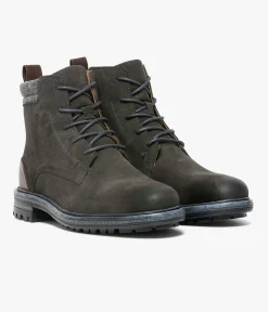 New BOOTS GAETAN GRIS Homme Boots