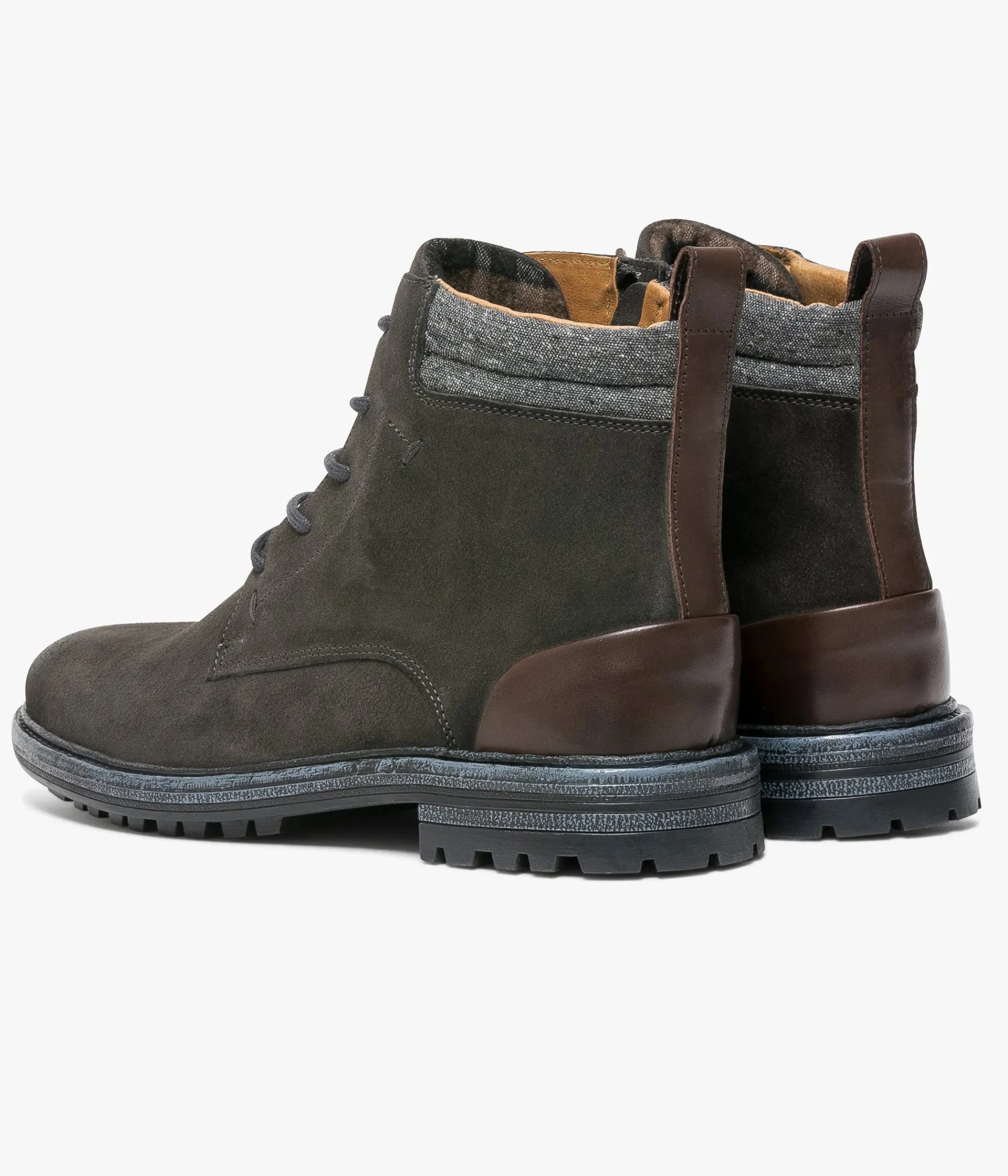 New BOOTS GAETAN GRIS Homme Boots