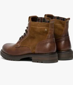 Outlet BOOTS GIBSON COGNAC Homme Boots