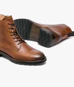 Discount BOOTS GUILLO COGNAC Homme Boots