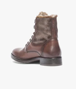 Best BOOTS KARELLE MARRON Femme Boots & Bottines