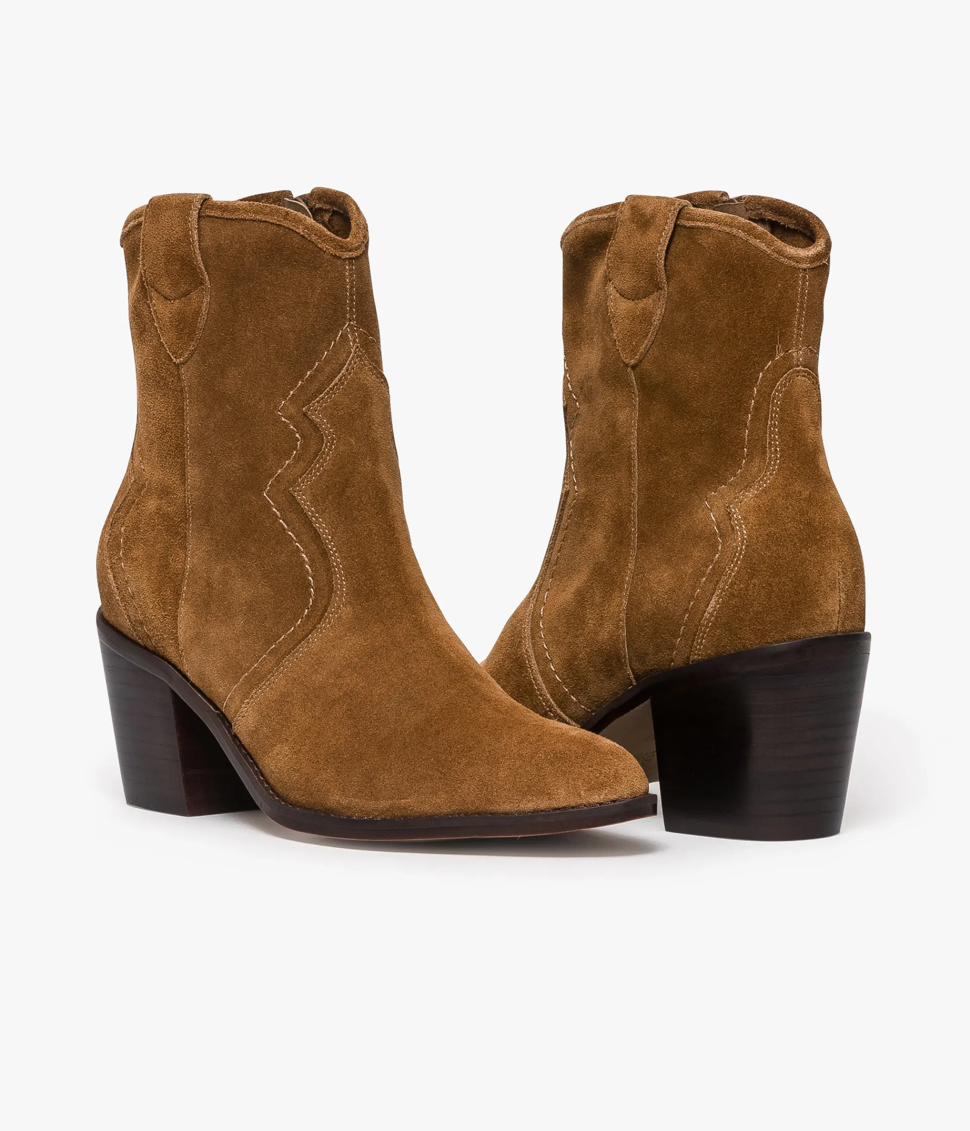 Best BOOTS MAELLE COGNAC Femme Boots & Bottines