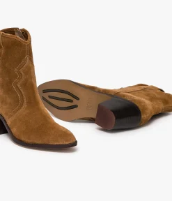 Best BOOTS MAELLE COGNAC Femme Boots & Bottines