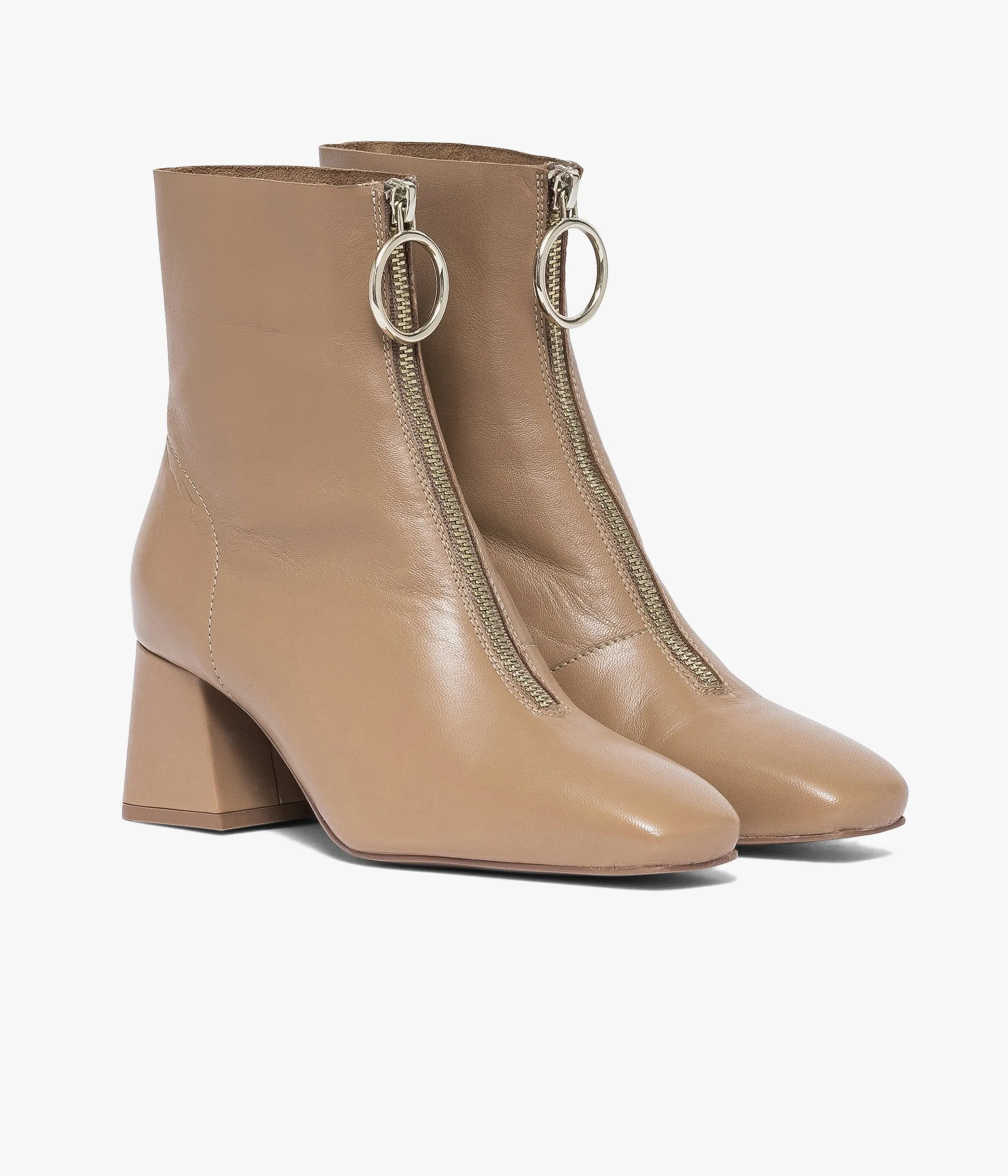 Clearance BOOTS MARIBEL CAPPUCCINO Femme Boots & Bottines